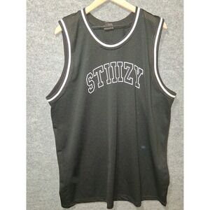 Stiizy Basketball Jersey 3XL Black White Number 17‎ Sleeveless Tank Top